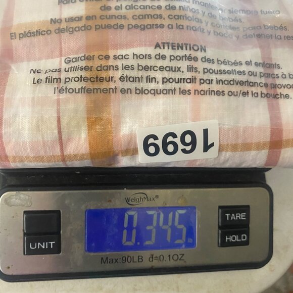 Loft Outlet Off-Shoulder Top Womens Size M Pink & Yellow Plaid Cotton Lightweigh - Picture 8 of 8